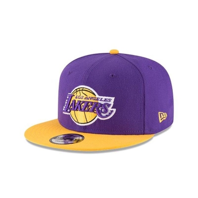 Los Angeles Lakers Gorra | New Era NBA Two Tone 9fifty Snapback Cap Mexico - Morados